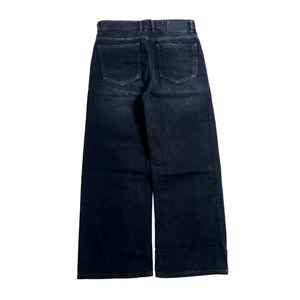 Manufacturer Direct Men's Wholesale Breathable Casual Dark Straight Solid Denim Jeans Embroidery for Summer Autumn Winter - Product Image 2