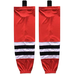 Top Popular Style Plain Ice Hockey <b>Socks</b> Best Quality New Design 100% <b>Polyester</b> Quick Dry Breathable Anti-Slip Youth - Product Image 2