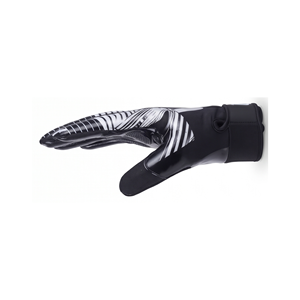Elite <b>Sticky</b> Receiver Football Gloves Breathable Glossy Palm Stripe Print Back Lightweight Outdoor Custom Logo OEM ODM Direct - Product Image 6