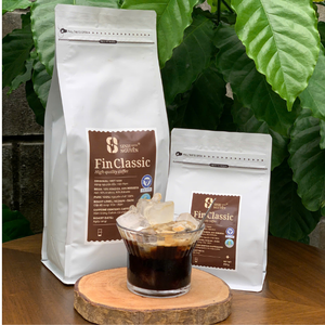 เมล็ดกาแฟคั่วกลาง ผสมโรบัสต้า อาราบิก้า คุณภาพสูง รสชาติหวานพรีเมียม 1 กก. โรงงานเวียดนาม ผู้จัดจำหน่าย ซินห์ นกวน คอฟฟี่ - Product Image 5