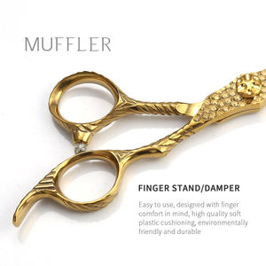 Ciseaux de coiffure 6'' en acier inoxydable JP, ensemble de ciseaux de barbier professionnels pour la coupe de cheveux, avec sac inclus - Product Image 1
