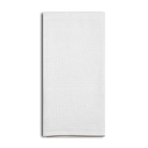 Nouvelle serviette de cuisine en coton biologique 100% de qualité supérieure, blanche, tissée, séchage rapide, avec motif gaufré, pour la maison - Product Image 2