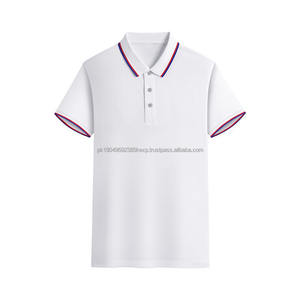 Polo de Manga Corta de Verano para Hombre de Alta Calidad, Secado Rápido, Transpirable, de Algodón Suave - Product Image 2
