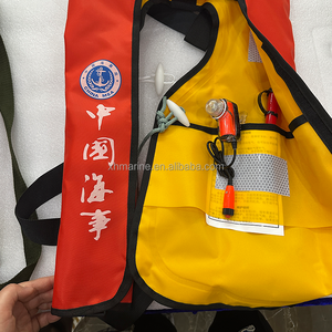 ISO 12402-3 Tipo 1 Chaleco <span class=keywords><strong>de</strong></span> salvavidas marino inflable Chaleco <span class=keywords><strong>de</strong></span> flotabilidad Chaqueta <span class=keywords><strong>de</strong></span> rescate automático 150N para la venta - Product Image 5