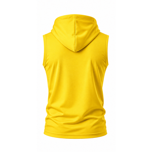 Custom Men Sleeveless <b>Hoodie</b> <b>Soft</b> Cotton Athletic Training Fitness Clothing Wholesale OEM ODM Factory Supplier Sleeveless <b>Hoodie</b> - Product Image 6
