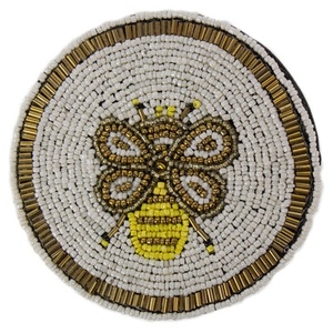 Wholesale Supply Artisan Crafted <b>Beaded</b> Table <b>Coaster</b> Elegant Handmade <b>Coasters</b> Available In Bulk Quantity - Product Image 1