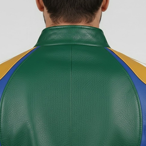 Nonwoven Leather <b>Jacket's</b> Genuine Leather Sheepskin <b>Shearling</b> Decoration Winter Latest Winter Season <b>Bomber</b> Winter <b>Jacket</b> Men - Product Image 6