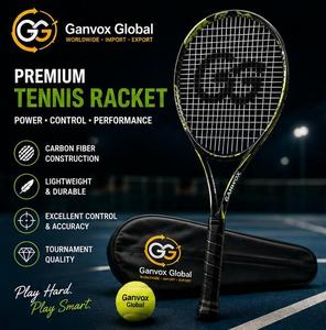 Overgrips de Tenis de Fibra de Carbono, Ligeros y Duraderos, Forma de Diamante 16x19, para Entrenamiento y Uso en Exteriores - Product Image 1