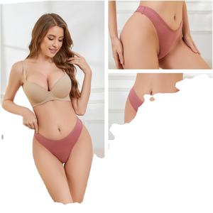 2026 New Release Soft Serenity <b>Womens</b> Thong <b>Underwear</b> Panties Breathable Cotton Stretch Smooth Touch Secure Daily Wear ODM - Product Image 3