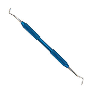 P.K.T. Herramienta de laboratorio dental de precisión azul SS Point con mango ergonómico de 162 mm para cera - Product Image 2