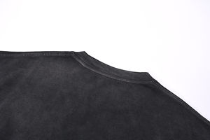 Camiseta Vintage de Algodón 100% de Alta Calidad, Estilo Holgado, Personalizable con Logotipo, Retro, 250gsm, para Hombre - Product Image 4