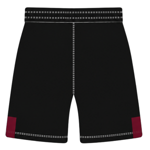 <b>Burgundy</b> Black Rugby Jersey <b>Shorts</b> Set <b>Short</b> Sleeve V Neck Geometric Team Uniform Custom Breathable Training Athletic Sportswear - Product Image 6