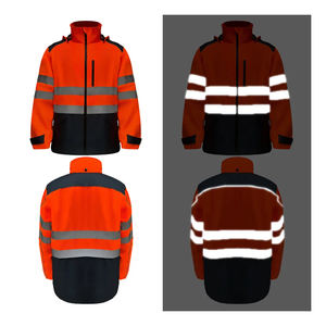 Chaqueta de Trabajo Ligera de Poliéster Térmica y Resistente al Viento Clase 2, Pantalones de Trabajo, Ropa de Seguridad Reflectante con Visibilidad Nocturna - Product Image 6