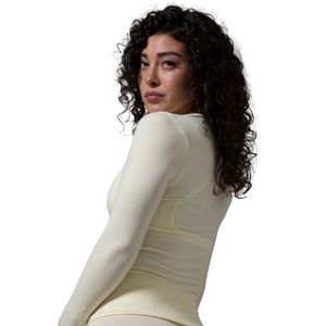 Camiseta de Compresión de Manga Larga para Mujer, Transpirable, para Gimnasio, Fitness, Yoga, Entrenamiento, Deportes, Ropa Deportiva Activa - Product Image 2