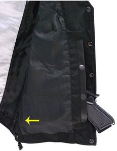 Gilet de moto en cuir pour homme, gilet de course personnalisé, gilet de sécurité coupe-vent, grande taille, haute performance, fabriqué au Pakistan - Product Image 4