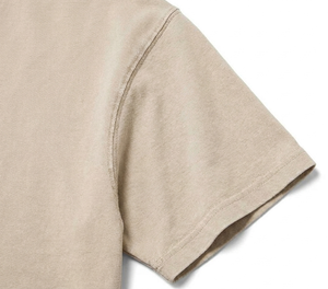 Men's O-Neck Short Sleeve T-Shirt 100% Cotton Regular Fit Solid Color Casual Jersey Knit Plain Dyed <b>Design</b> - Product Image 4