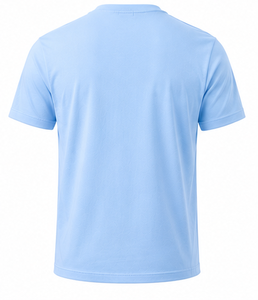 เสื้อยืดคอกลมผู้ชาย ผ้าฝ้าย 100% แขนสั้น ใส่สบายๆ สำหรับฤดูร้อน เป็นมิตรกับสิ่งแวดล้อม ทรงปกติ ระบายอากาศได้ดี คุณภาพสูง - Product Image 6