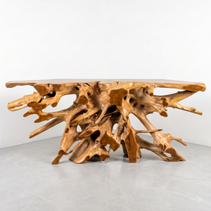 Teak Root <b>Console</b> <b>Table</b> Manufacturer OEM ODM Wholesale Custom Solid Wood Furniture for Importers Hospitality Projects Export - Product Image 1