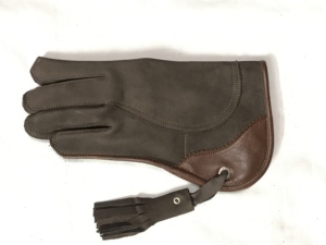 ถุงมือหนัง Falconry Deer สไตล์อาหรับถุงมือหนังยาว30ซม. สองชั้นทำด้วยมือคุณภาพระดับพรีเมียมสำหรับการฝึกซ้อมกลางแจ้ง - Product Image 5