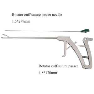 Instrumentos Quirúrgicos Ortopédicos de Acero Inoxidable Reutilizables para Artroscopia de Rodilla, Pinzas para Suturas - Product Image 2