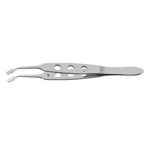 Pinzas Arita de Acero Inoxidable con Punta Rectangular para Masaje de Párpados, Instrumentos Oftálmicos, Mejor Proveedor Mayorista - Product Image 5