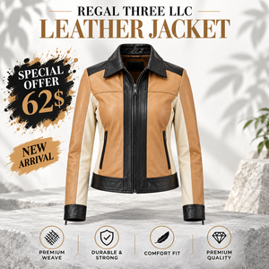 Chaqueta de cuero PU elegante para mujer con cuello vuelto, manga larga, estilo motociclista, ajuste ceñido, con cremallera, a la moda, para venta al por mayor - Product Image 1