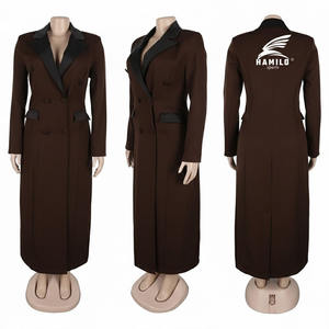 Costume homme printemps-automne pour le travail, costume professionnel à double boutonnage, coupe slim, vêtements élégants pour les occasions professionnelles, costumes d'affaires - Product Image 2