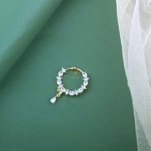 Kiya ASTM F136 Titanium Nose Ring-Casual Designer Labret Belly Piercing Jewelry - Product Image 2