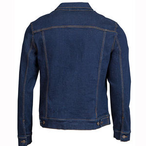 Stylish Men <b>Denim</b> <b>Jacket</b> Hot Selling Breathable Comfortable High Quality Easy Wash <b>denim</b> <b>jacket</b> for men with <b>Custom</b> Colorslogo - Product Image 4