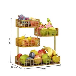 Panier en fer réutilisable, panier en fer facile à nettoyer, panier en fer antirouille, panier en fer revêtu, panier en fer thermolaqué, panier en fer peint - Product Image 1