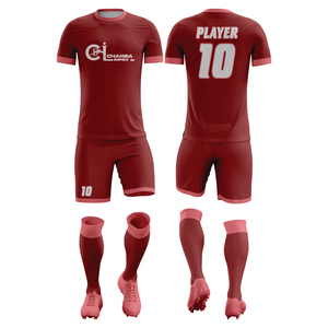 Conjunto de Camiseta y Pantalones Cortos de Fútbol Deportivo de Primera Calidad con Construcción de Alta Gama - Product Image 3
