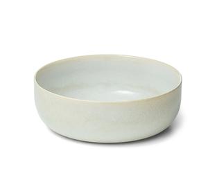 ชามเซรามิกสีงาช้างด้าน ดีไซน์หรูหรา รูปทรงกลมลึก ผิวเรียบเนียน ทนทานต่อการแตกหัก ปลอดภัยสำหรับอาหาร เหมาะสำหรับโต๊ะอาหารสมัยใหม่ - Product Image 1