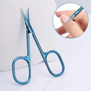 Ciseaux à ongles en acier inoxydable en gros, ciseaux à broderie, ciseaux de travail personnalisés avec logo, fournisseurs d'outils de beauté - Product Image 2