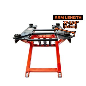 Sollevamento auto portatile a metà altezza 6000 lb capacità 48 \ "sollevamento a punto singolo TMG-ALS61 di sollevamento a forbice per auto - Product Image 2