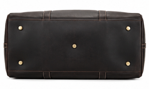 Bolsa de Viaje de Cuero Genuino Premium, Estilo Vintage, para Fin de Semana, Gimnasio, con Cierre de Cremallera, Deportiva, Casual, Proveedor Mayorista - Product Image 5