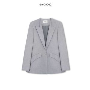 Conjunto de Blazers a la Medida para Mujer, Pantalones de Pierna Ancha, Chaleco, Traje de Oficina de Tres Piezas [B9041] - Product Image 6