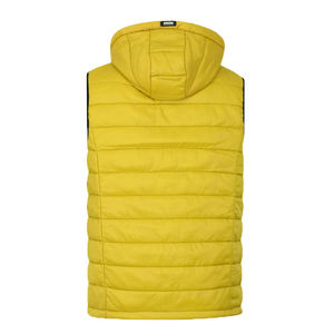 Gilet matelassé chaud pour hommes et femmes avec capuche amovible et options personnalisées, prix de gros - Product Image 4
