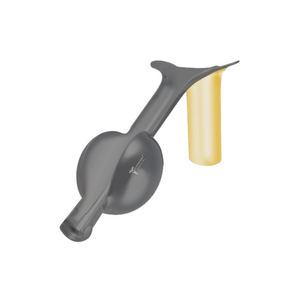 Spéculum vaginal lesté AUVARD de qualité supérieure, 23 cm, 3 lb. Instruments chirurgicaux gynécologiques GYN/OP en acier allemand noir/doré, certifiés CE - Product Image 1