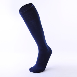 Wholesale Custom Football Soccer <b>Socks</b> Anti-Slip Crew High Knitted 100% Polyester Breathable Anti-Bacterial Autumn - Product Image 5
