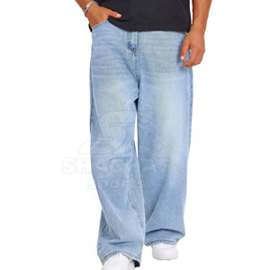 Pantalon Baggy 100% Coton Décontracté Taille Mi-Haute Coupe Droite Respirant Écologique Léger Ample pour l'Été et le Quotidien - Product Image 5