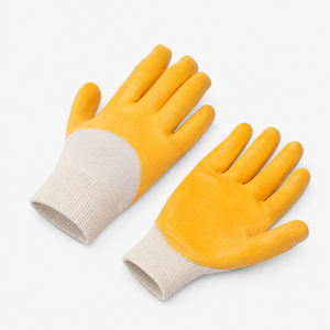 Latex Coated <b>Gloves</b> Crafted With Breathable Materials And Secure Grip For Comfortable Handling Packing Sorting Construction - Product Image 6