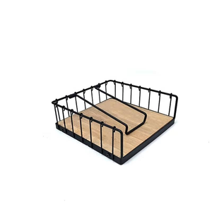 Metal Wire Table Decorative <b>Kitchen</b> Napkin <b>Tissue</b> <b>Holder</b> - Product Image 1