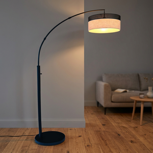 Hot Sale Retro Light Luxury Modern Hotel LED Metal <b>Remote</b> <b>Control</b> Floor <b>Lamp</b> - Product Image 6