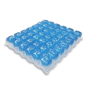 Coussin de fauteuil roulant gonflable en gel souple transparent épais pour soulager la pression sur le corps et les fesses avec housse de coussin - Product Image 4