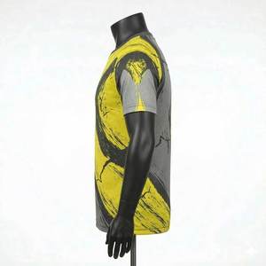 T-shirt pour homme adulte, taille plus, prix raisonnable, logo personnalisé, tissu 100% coton, séchage rapide - Product Image 2