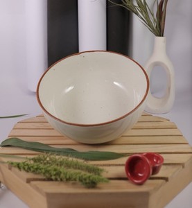 Sustainable Ceramic Salad Bowl Hotel Restaurant Seasoning Dish for Dip Vinegar and Soy Sauce Eco-Friendly Side Plate Dish - Product Image 3