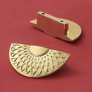 Dragonfly <b>Bow</b> Angel Animal Antique Brass Hot Sale Mocha Chrome Silver Gold Semi Circle Half Moon Kitchen Cabinet Handle Brass - Product Image 1