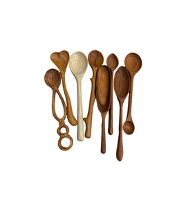 Excelente artesanía cuchara de madera natural antiadherente cocina utensilio de cocina profesional equipos de cocina - Product Image 4