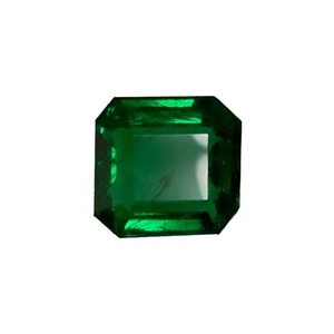 ธรรมชาติ4.85 Cts แปดเหลี่ยมตัดคุณภาพดีแซมเบียมรกตโดย Sadiya นานาชาติ - Product Image 1