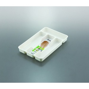 Vassoio di stoccaggio divisorio bianco - Product Image 1